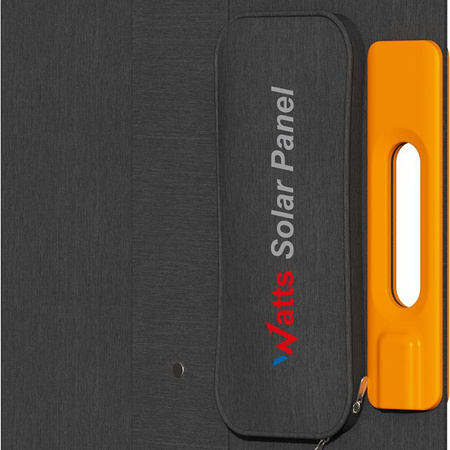 Wonder Ws60 - Panneau solaire / chargeur solaire 60W avec sortie USB-C PD 30W & USB-A QC 18W (Noir)