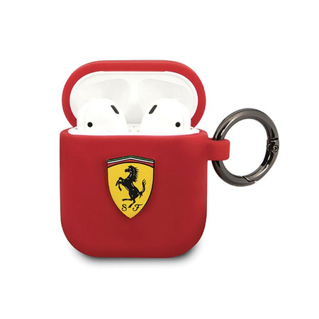 Ferrari Silicone - AirPods 1/2 gen Gehäuse (rot)