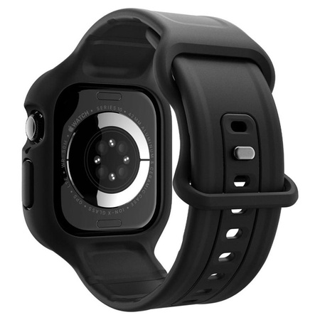 Spigen Vault Pro - Armband mit Gehäuse für Apple Watch 10 42 mm (Mattschwarz)