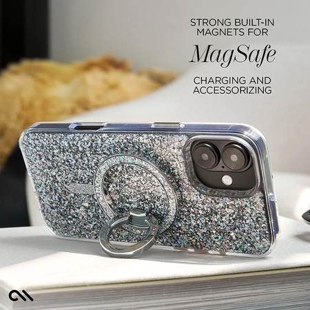 Case-Mate Twinkle MagSafe - Étui pour iPhone 16 Plus (Disco)