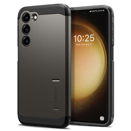 Spigen Tough Armor - Gehäuse für Samsung Galaxy S23 (Gunmetal)