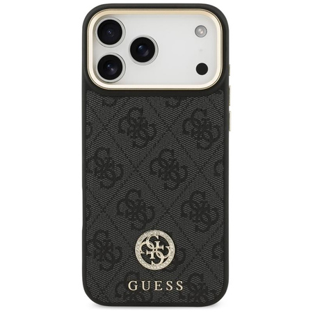 ETUI DO IPHONE 17 PRO MAX do MAGSAFE GUESS CZARNE ORYGINALNE ELEGANCKIE