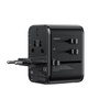 WEKOME WP-U03 Pop Digital Series - EU / UK / US / AU Charger / Travel Adapter + 3x USB-C & 2x USB-A 30W (Black)