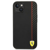 Ferrari Carbon - pouzdro pro iPhone 14 Plus (černé)