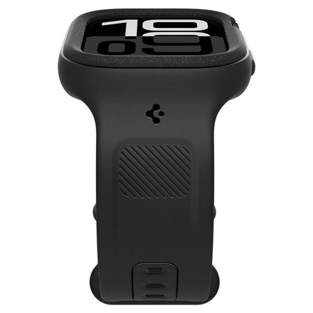 Spigen Vault Pro - Bracelet avec étui pour Apple Watch 10 42 mm (Noir mat)