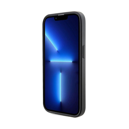 Guess 4G Printed Stripes MagSafe - iPhone 15 Pro Case (black)