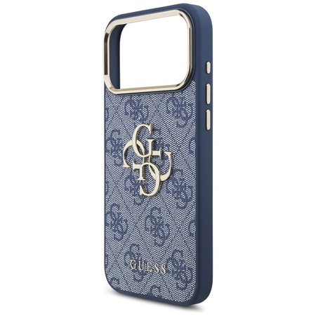 Etui do iPhone 17 Pro Max Guess Classic Oryginalne Niebieski Pokrowiec Case