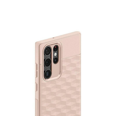 Spigen - Caseology Parallax Etui do Samsung Galaxy S22 Ultra (różowy)
