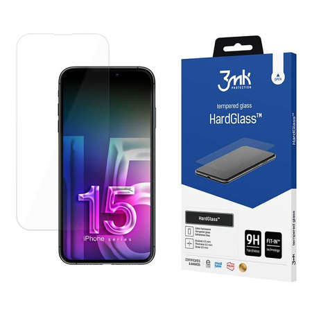 3mk HardGlass - Gehärtetes Glas für iPhone 15 Pro Max