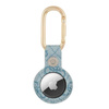 Guess 4G Vintage Script - Étui AirTag (bleu)