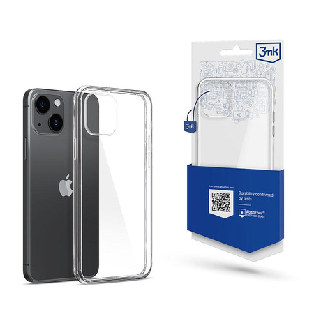 3mk Clear Case - pouzdro pro iPhone 15 (průhledné)