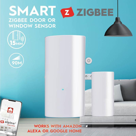 Alpina - Intelligent window opening sensor Zigbee network