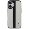 BMW M Perforated Stripe Logo MagSafe - iPhone 17 Case (Gray)