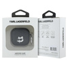 Karl Lagerfeld Monogram Choupette Head - Étui AirPods 4 (noir)