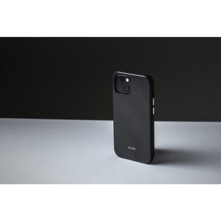 Moshi Arx Slim Hardshell Case - iPhone 13 mini MagSafe Case (Mirage Schwarz)