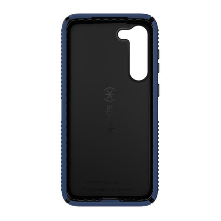 Speck Presidio2 Grip - Étui antidérapant pour Samsung Galaxy S23+ (Bleu côtier/Noir)