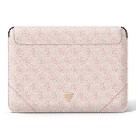 Guess 4G Uptown Triangle Logo Sleeve - Notebook Case 13" / 14" (Pink)