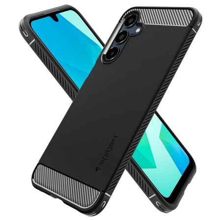 Spigen Rugged Armor - Etui pour Samsung Galaxy A16 4G/5G (Noir mat)