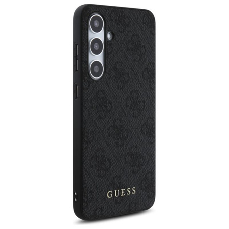 Guess 4G Metall Gold Logo - Samsung Galaxy S24 FE Gehäuse (grau)