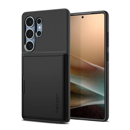 Spigen Slim Armor CS - Gehäuse für Samsung Galaxy S25 Ultra (Schwarz)