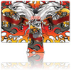 Nexgen Skins - 3D effect iMac 27" case skin set (Iron Eagle 3D)