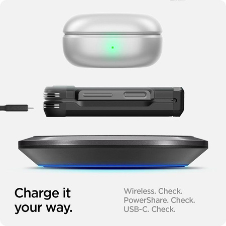 Spigen Tough Armor Pro - Etui pour Samsung Galaxy Z Flip 6 (Noir)
