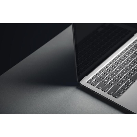 Moshi iVisor XT - Ochranná fólie na displej pro MacBook Pro 13" / MacBook Air 13" (černý rámeček)