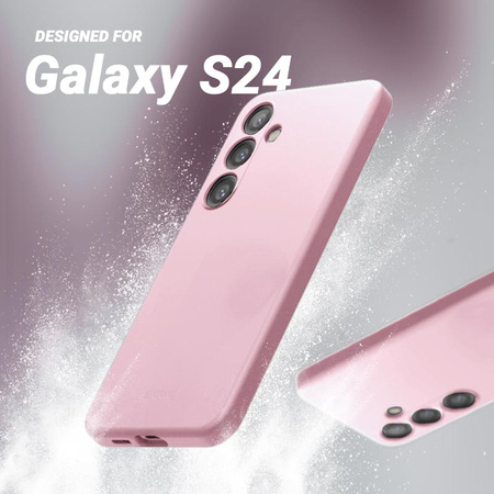 Crong Color Cover - Étui Samsung Galaxy S24 (rose)