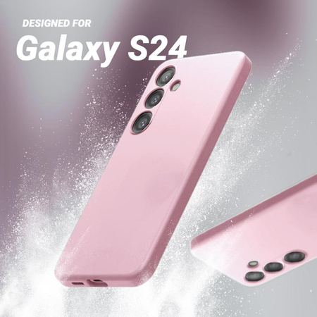 Crong Farbhülle - Samsung Galaxy S24 Gehäuse (rosa)