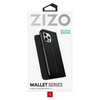 ZIZO WALLET Serie - iPhone 13 Pro Max Flip Case (Schwarz)