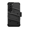 ZIZO BOLT Series - Pancerne etui Samsung Galaxy S22 ze szkłem 9H na ekran + uchwyt z podstawką (czarny)