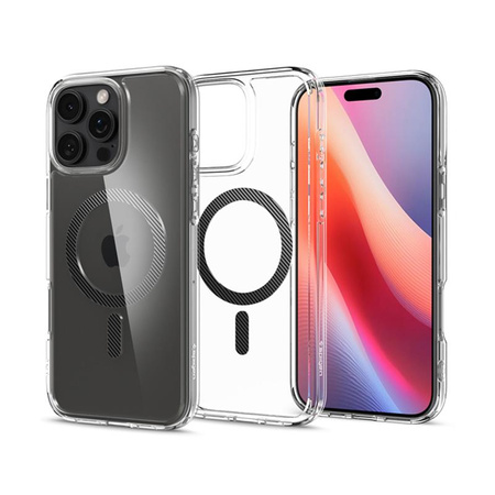 Spigen Ultra Hybrid Mag MagSafe - Hülle für iPhone 16 Pro Max (Carbon Fiber)