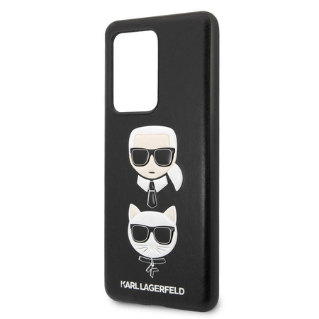 Karl Lagerfeld geprägte Hülle Karl & Choupette - Samsung Galaxy S20 Ultra Hülle