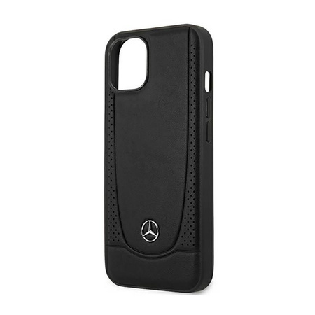 Mercedes Leather Urban Line - iPhone 14 tok (fekete)
