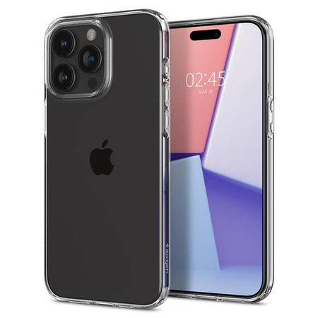 Spigen Liquid Crystal - tok iPhone 15 Pro Max készülékhez (átlátszó)