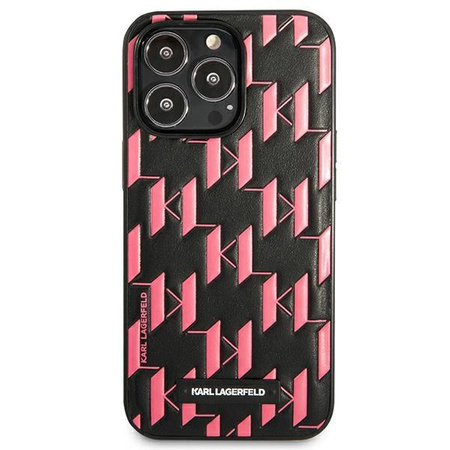 Karl Lagerfeld Monogramm Plakette - iPhone 13 Pro Tasche