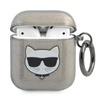 Karl Lagerfeld Choupette Head Glitter - Airpods tok (fekete)