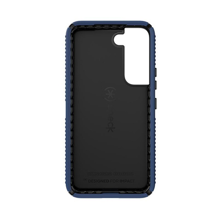 Speck Presidio2 Grip - Samsung Galaxy S22 Case with MICROBAN Coating (Coastal Blue/Storm blue)