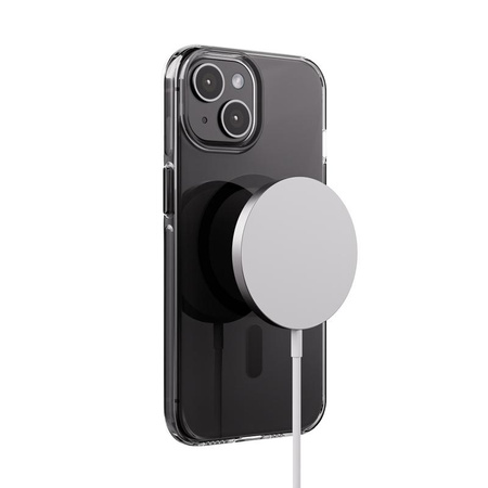 Crong Clear MAG Pro do iPhone 15 – przezroczyste etui z magnetycznym systemem MagSafe