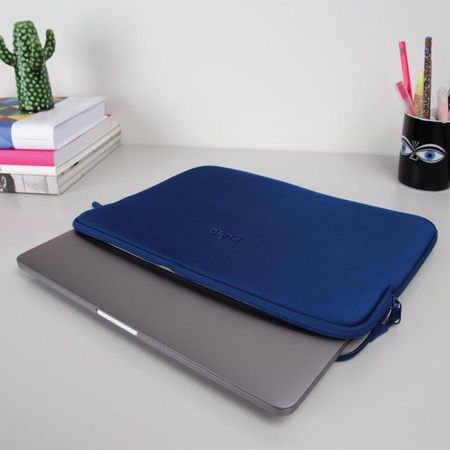 PURO Scudo Sleeve - MacBook Pro 14" / Notebook 13" Cover (navy blue)