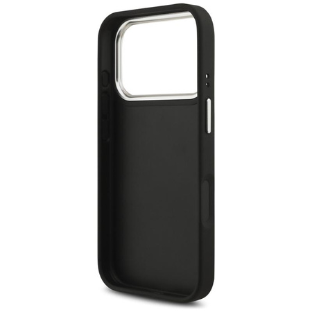 ETUI DO IPHONE 17 PRO GUESS CZARNE ORYGINALNE SKÓRZANE ELEGANCKIE CASE