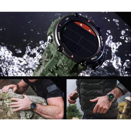 Xiaomi Amazfit T-Rex - Smartwatch (terepszínű zöld)