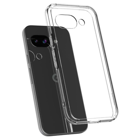 Spigen Ultra Hybrid - Étui pour Google Pixel 9a (Crystal Clear)