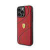 Ferrari Twist Metal Logo - Coque iPhone 15 Pro Max (rouge)