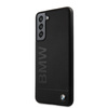 Bmw Leather Hot Stamp - Étui Samsung Galaxy S21 FE (noir)