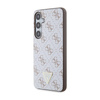 Guess 4G Triangle Metal Logo - Case Samsung Galaxy S24+ (White)