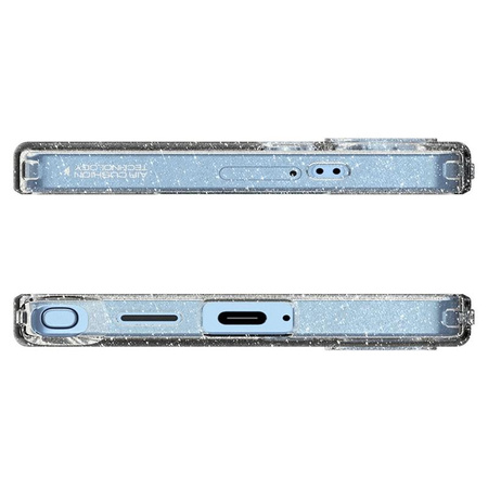 Spigen Liquid Crystal Glitter - Hülle für Samsung Galaxy S25 Ultra (Transparent)