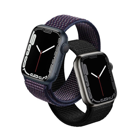 Crong Nylon - Sports Strap for Apple Watch 38/40/41 mm (Midnight Blue)