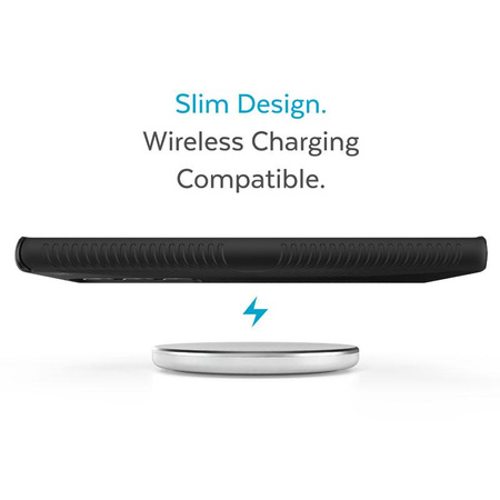 Speck Presidio2 Grip - Étui antidérapant pour Samsung Galaxy S23 Ultra (Noir/Noir/Blanc)