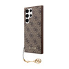 Guess 4G Charms Collection - Samsung Galaxy S24 Ultra tok (barna)